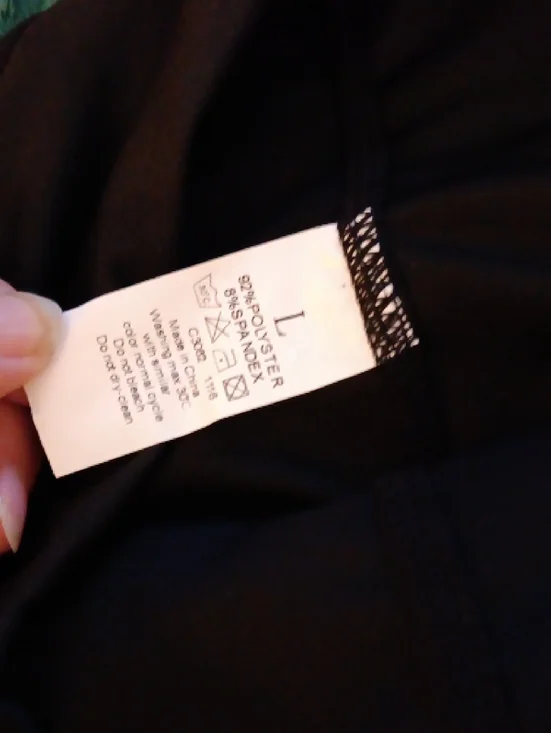 Black Women's Track Crop Joggers - Picture 3 of 7